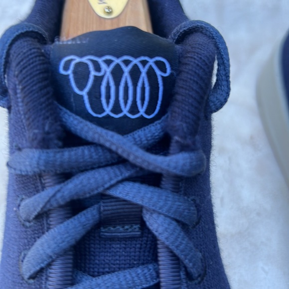 Woolloomooloo Lambton Marino wool classic navy sneaker lightweight woman sz 6.5 - Picture 2 of 10